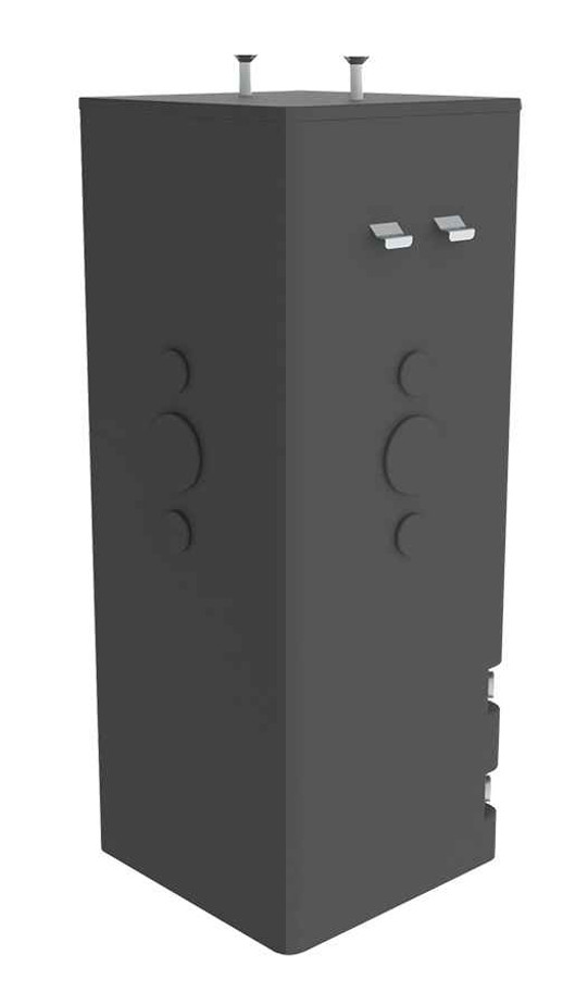 RAB BTA4-XL AREA LIGHTS TENON ADAPTOR ALED UNIVERSAL FOUR FIXTURES BRONZE