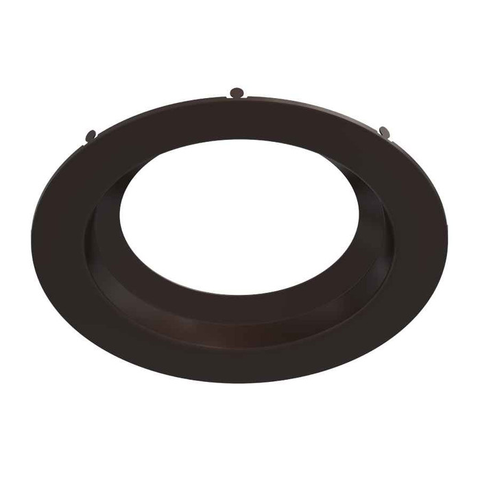 RAB DLTRIM/C8R33S-BRZ COMMERICAL DOWNLIGHT TRIM 8" 33W ROUND BAFFLE DEEP BRONZE
