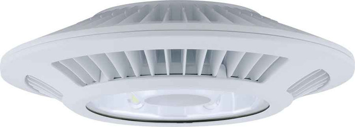 RAB CLED52W/D10 CANOPY LIGHTS 4512 LUMENS CLED 52W 5000K 0-10V DIMMING WHITE