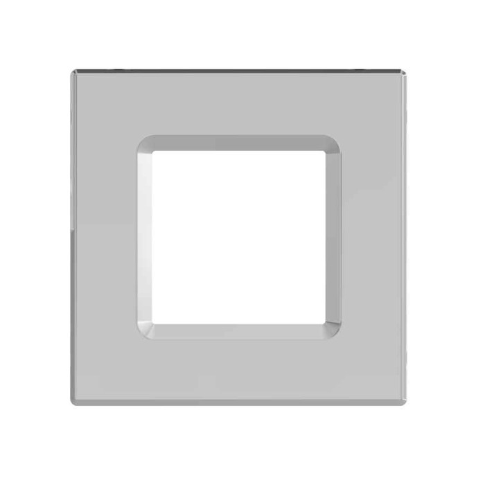 RAB DLTRIM/WFRL6S-BNS COLOR TRIM FOR SQUARE WAFER 6" BRUSHED NICKEL SMOOTH