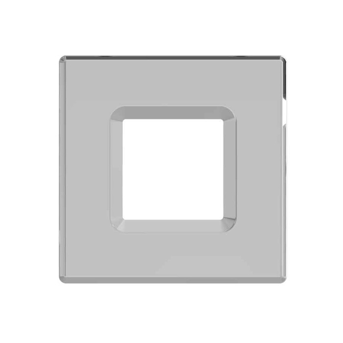 RAB DLTRIM/WFRL4S-BNB COLOR TRIM FOR SQUARE WAFER 4" BRUSHED NICKEL BAFFLE