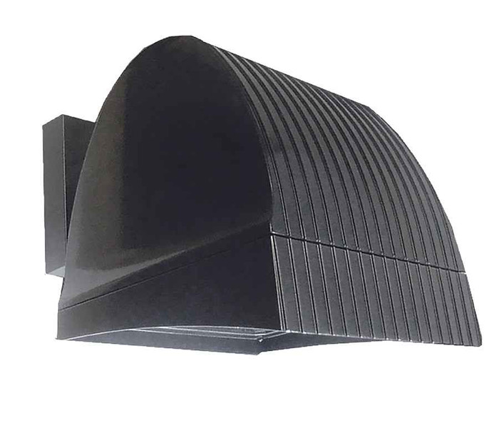RAB FXF32QT/PC FLOODLIGHTS 2400 LUMENS FLAT WALL MOUNT ARM MOUNT 32W CFL-QT-HPF LAMP 120V PHOTOCELL BRONZE