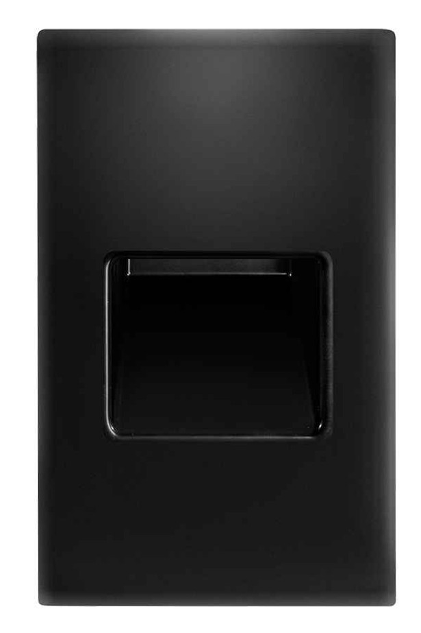 RAB FSLEDV3YYB/120 LANDSCAPE 33 LUMENS STEPLIGHT RECESSED VERTICAL 3W 120V 2700K BLACK