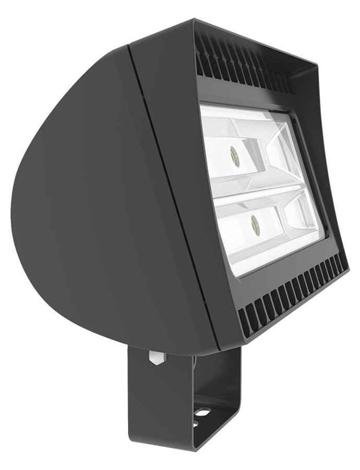 RAB FXLED125TY FLOOD 17594 LUMENS FXLED 125W 3000K 3000K WARM LED TRUNNION BRONZE