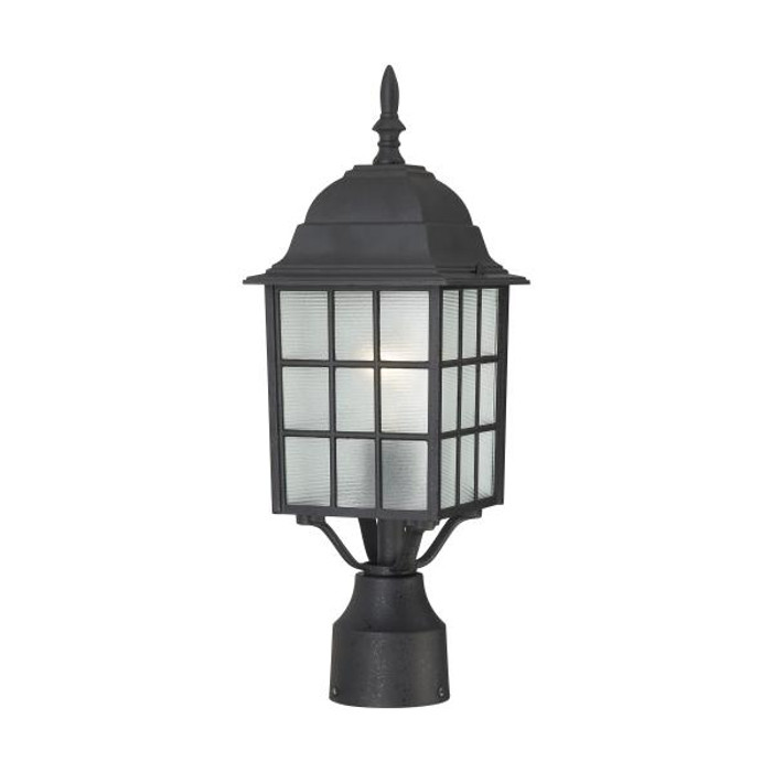 NUVO Lighting NUV-60-4909 Adams - 1 Light - 17 in. - Outdoor Post with Frosted Glass