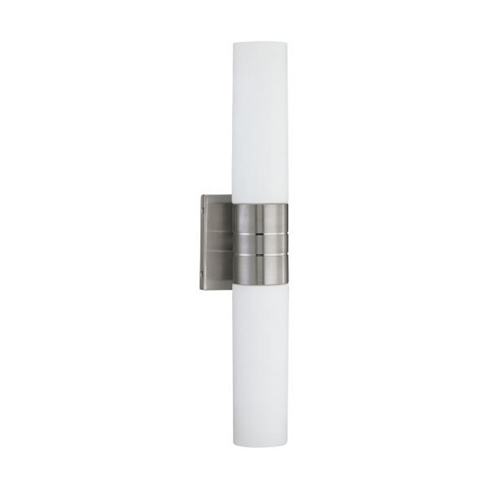 NUVO Lighting NUV-60-2936 Link - 2 Light - (Vertical) Tube Wall Sconce with White Glass