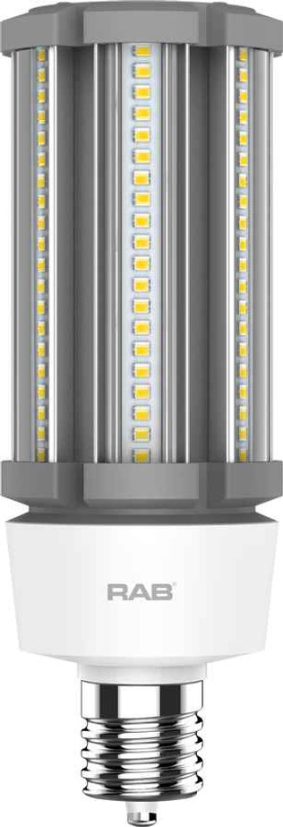 RAB HID-27-EX39-830-BYP-PT HID REPLACEMENTS 3650 LUMENS HID POST TOP 27W 125EQ EX39 CRI80 3000K