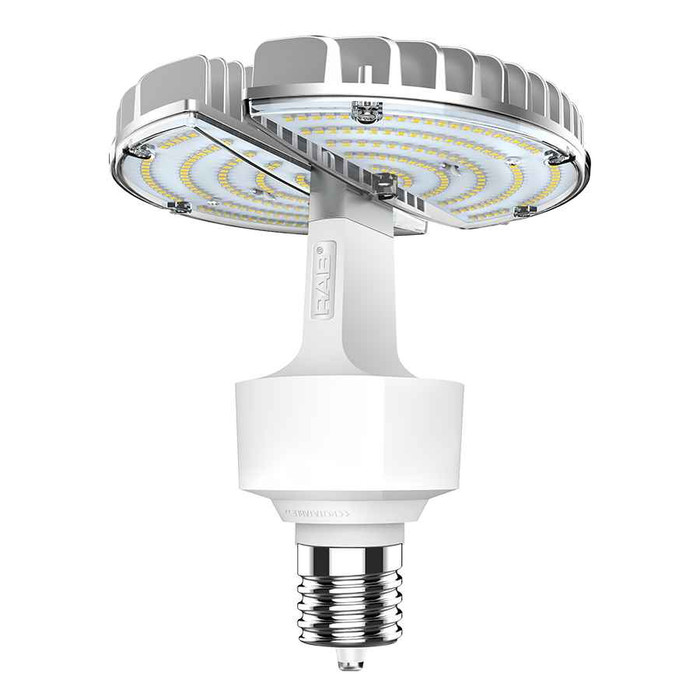 RAB HID-70-EX39-850-BYP-ADJ HID REPLACEMENTS 10500 LUMENS HID 70W BASE EX39 80CRI 5000K BALLAST BYPASS ADJUSTABLE