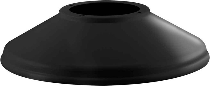 RAB GSSTB DECORATIVE STRAIGHT SHADE FOR GNLED GOOSENECK BLACK