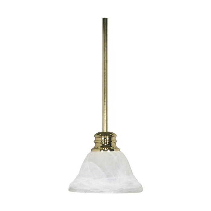 NUVO Lighting NUV-60-367 Empire - 1 Light - 7 in. - Mini Pendant with Hang Straight Canopy