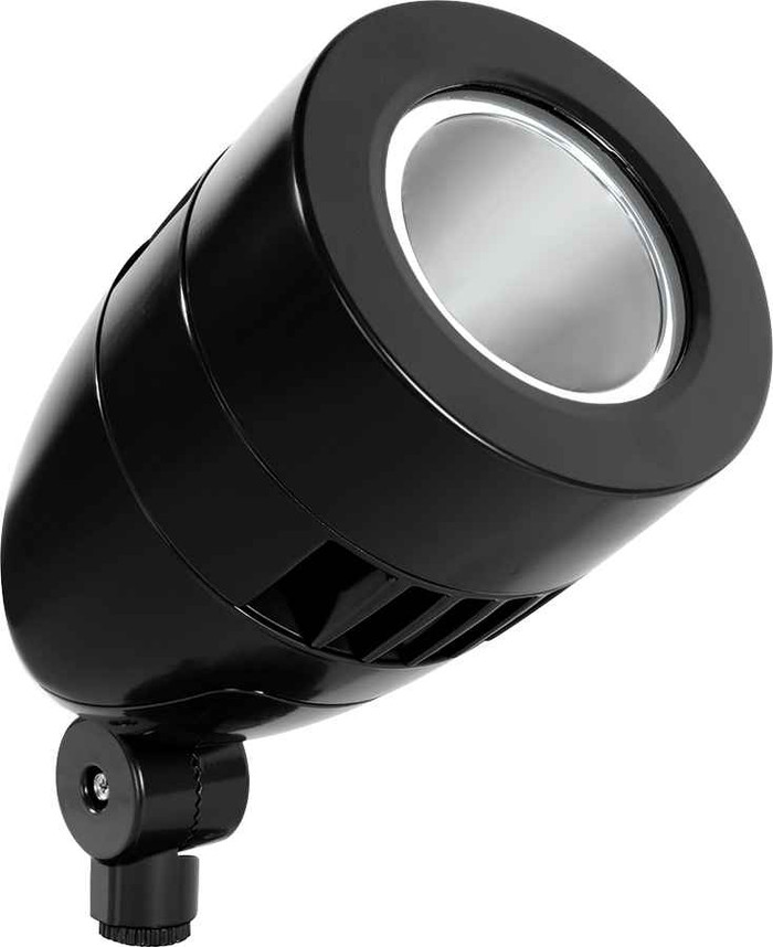 RAB HSLED26B/480 LANDSCAPE 3044 LUMENS SPOT BULLET 26W 5000K 480V BLACK