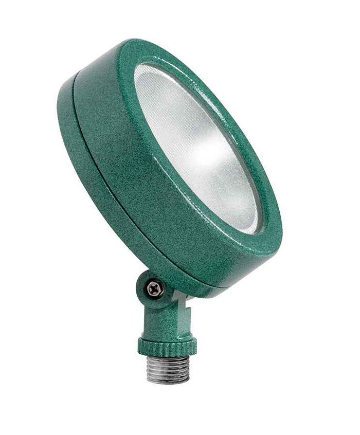 RAB LES13YVG LESLIE BULLET FLOOD 13W LED 120V 3000K 80 CRI VERDE GREEN