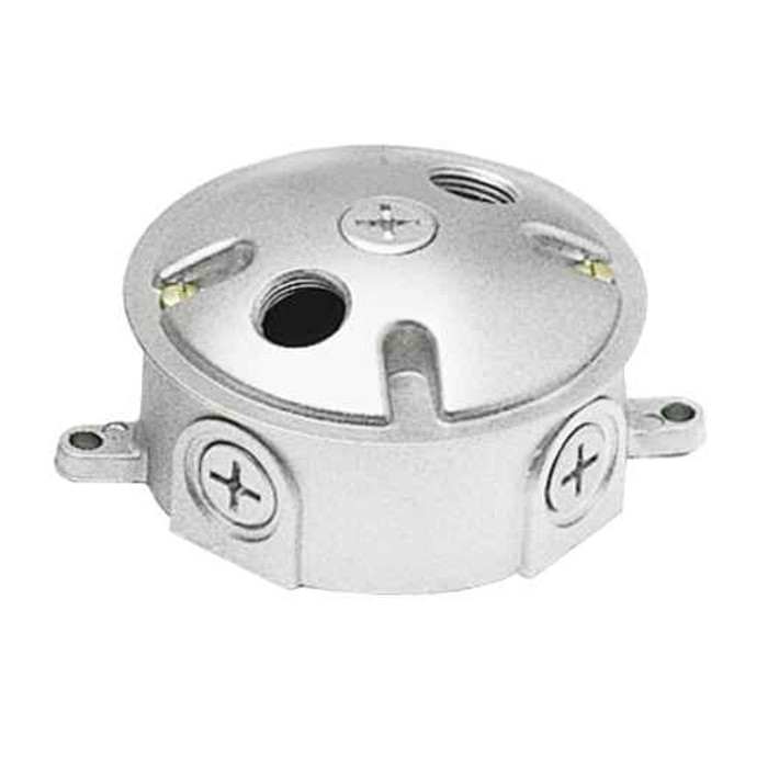 RAB LRT3-3/4 OUTDOOR ACCESSORY WEATHERPROOF 3 INCHES BOX RD 3/4 TAP & COVER WITH THREE 1/2 INCH HOLES