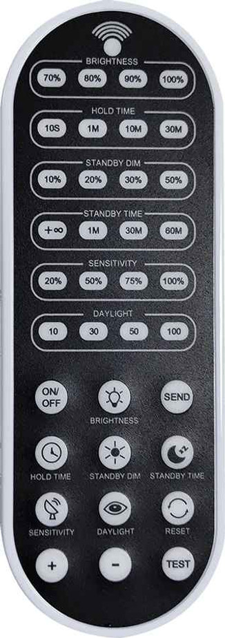RAB MVS-OD-REMOTE REMOTE FOR MVS SENSOR IP20 A17, SLIM