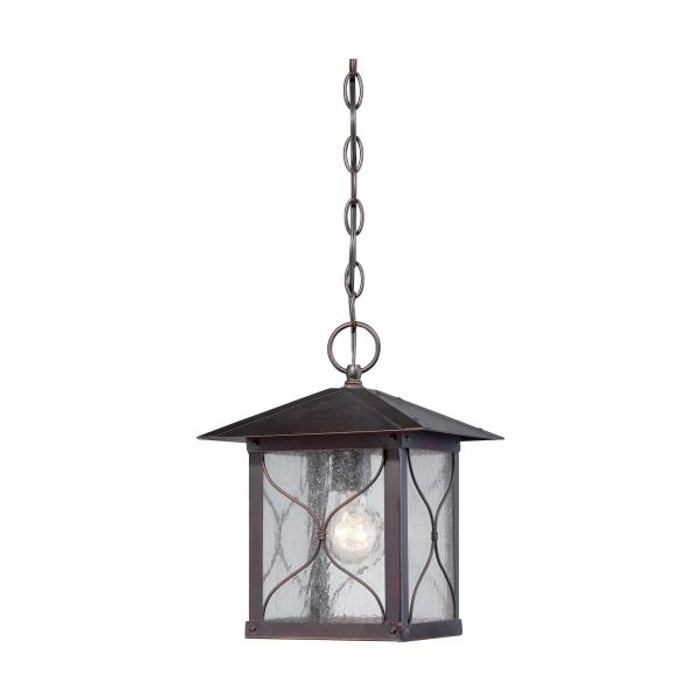 NUVO Lighting NUV-60-5614 Vega - 1 light - Outdoor Hanging Fixture with Clear Seed Glass