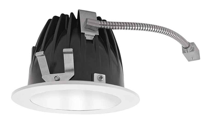 RAB NDLED6RD-WYY-W-W RECESSED DOWNLIGHTS 20 LUMENS NDLED6RD 6 INCH ROUND UNIVERSAL DIMMING WALL WASHER BEAM SPREAD 2700K 80CRI WHITE CONE WHITE TRIM