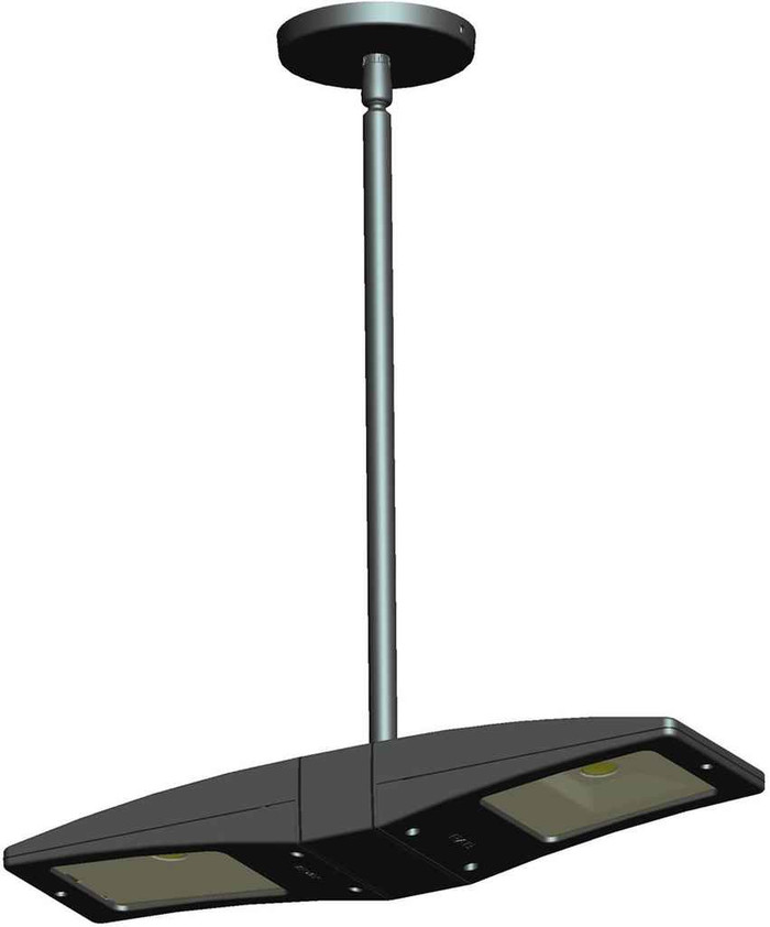 RAB PLED2X10Y ARCHITECTURAL 2481 LUMENS PLED PENDANT MOUNT 20W 3000K 120V-277V BRONZE