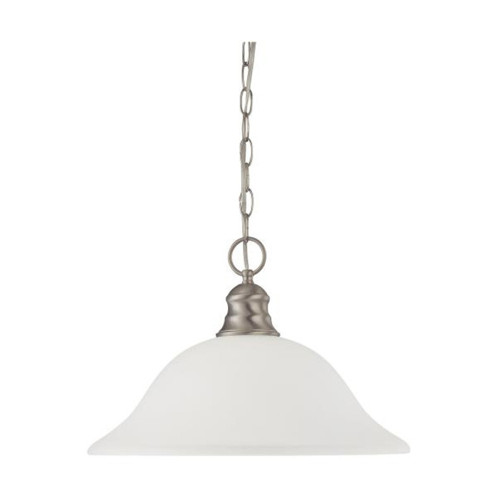 NUVO Lighting NUV-60-3258 1 Light - 16 in. - Pendant with Frosted White Glass