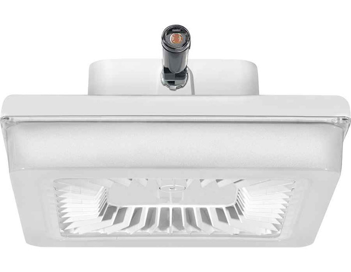 RAB PRT105YW/PCS2 GARAGE LIGHTS 11821 LUMENS DIM PORTO 105W 3000K WHITE 277V SWIVEL PHOTOCELL