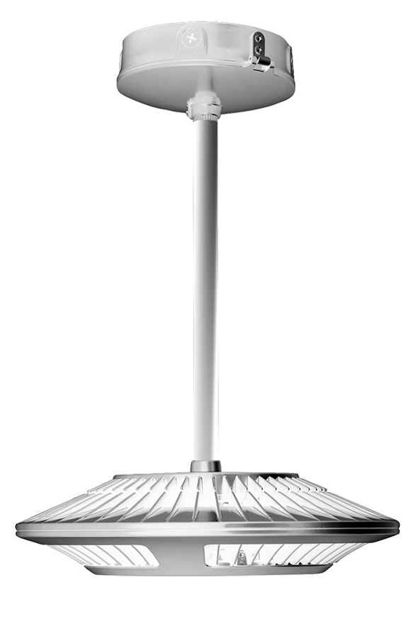 RAB PLED52BBW/BL ARCHITECTURAL 2292 LUMENS PLED PENDANT MOUNT 52W 5000K 120V-277V BILEVEL WHITE