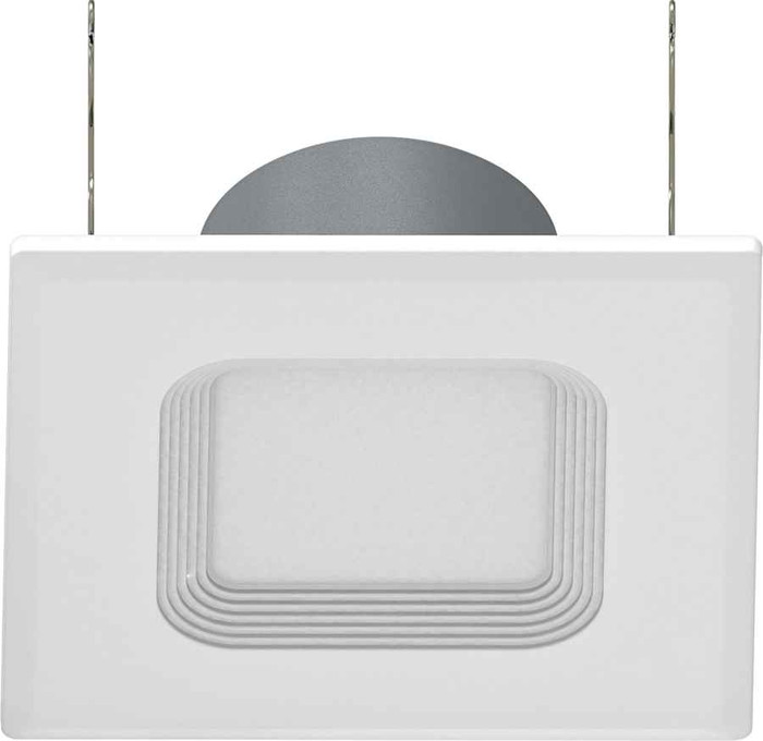 RAB R6S10927120WB RETROFIT DOWNLIGHTS 913 LUMENS RETROFIT DOWNLIGHT 10W 6 INCHES SQUARE 90CRI 2700K 120V WHITE BAFFLE