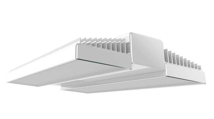 RAB RAIL150 HIBAY 20154 LUMENS RAIL 150W 5000K LED 120V-277V WHITE/ALUMINUM