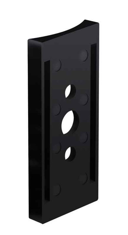 RAB RPA5 AREA LIGHTS ROUND POLE ADAPTOR 5 INCHES RND POLE AL ALX AJ ALED52 ALED78 TO 150