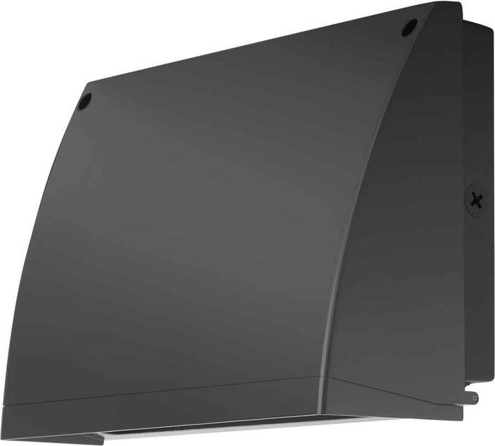 RAB SLIMFC57Y/PCS2 SLIM WALLPACK 57W FULL CUTOFF WARM LED 277V PCS BRONZE WP2