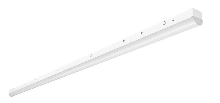 RAB SR8/E LED STRIP 8FT 60/50/40W 5000/4000/3500K BATT B/U JBOX ADAPTOR WHITE