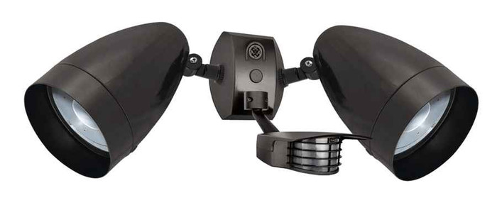 RAB STL2HBLED2X13W OUTDOOR SENSORS 2980 LUMENS STEALTH 200 SENSOR WITH TWO HBLED 13W 5000K LED WHITE