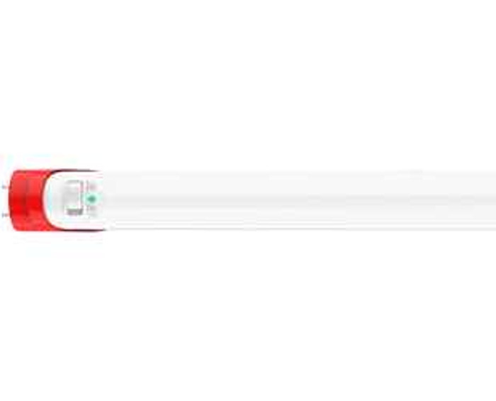 RAB T10EM-17-48P-840-SE-BYP LINEAR TUBES 2100 LUMENS T10EM 17W 4 FEET PLASTIC 80CRI 4000K SINGLE ENDED WIRING METHOD BALLAST BYPASS BATTERY B/UP