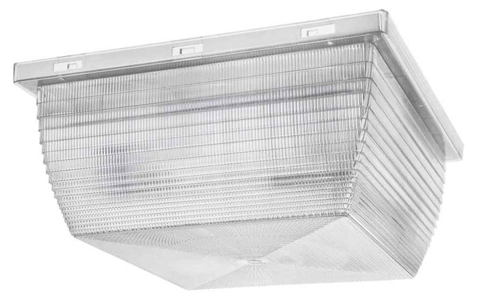 RAB VAN4F42QT/PC VANDALPROOF 3200 LUMENS VAN4 12 INCHES X 12 INCHES CEILING MOUNT 42W CFL-QT 120V PHOTOCELL