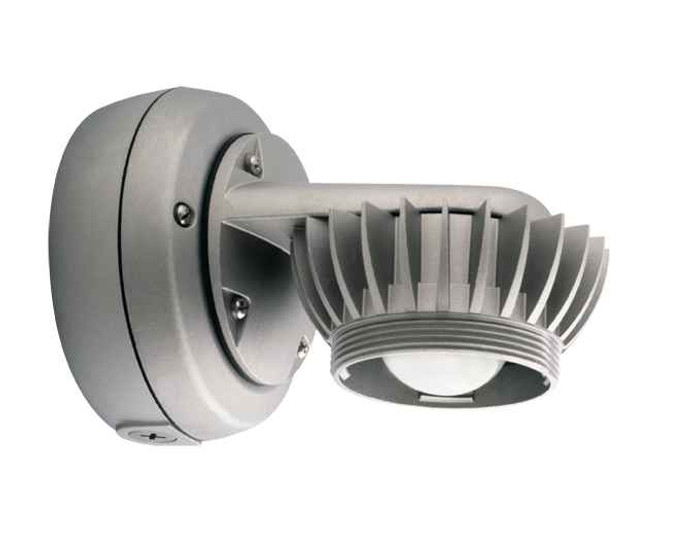RAB VXBRLED26N/PCS2 VAPORPROOF 1735 LUMENS VXBR 13W NEUTRAL WALL BRACKETLED 277V SWIVEL PHOTOCELL NO GLOBE NO GUARD