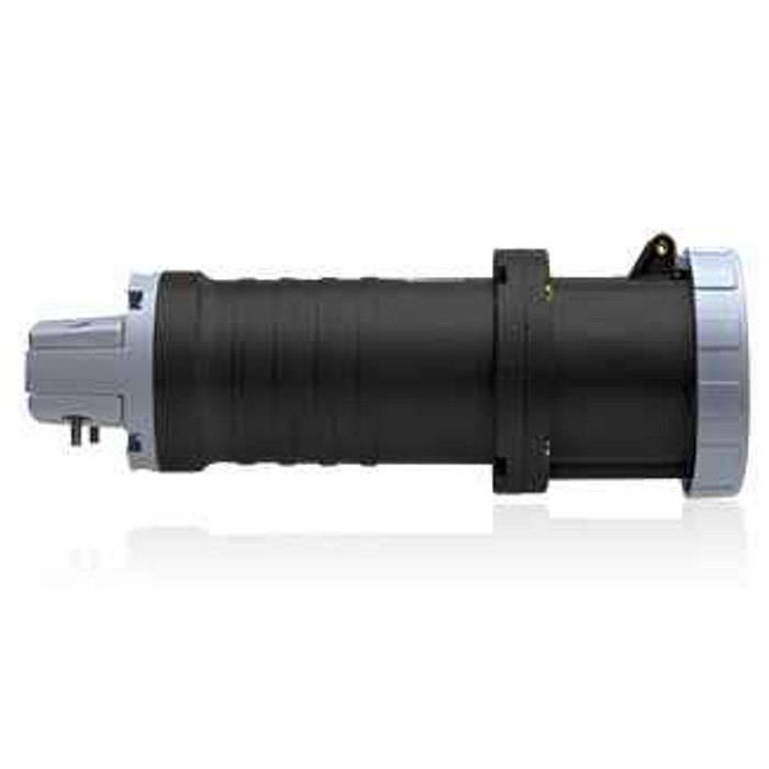Leviton 460C5W 60 Amp, 600 Volt 3-Phase, 3P, 4W, North American Pin & Sleeve Connector, Industrial Grade, IP67, Watertight - BLACK
