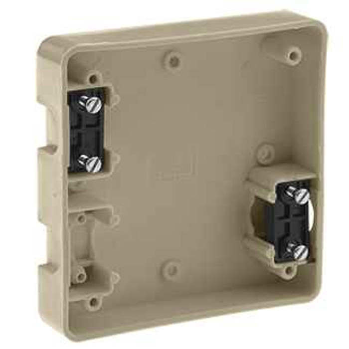Leviton 4254-I 4-in-1 Portable Box - Ivory