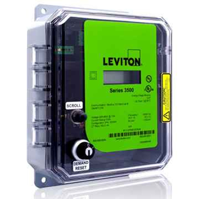 Leviton 3RUMT-30M Modbus TCP/BACnet IP - OutdoorSeries 3500 Multi-Function Universal Voltage (208-480VAC) 3 PHASE 3W/4W 3000A