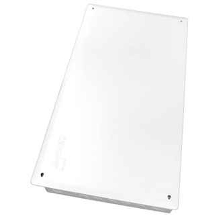 Leviton 47605-2MG 28" Structured Media Enclosure for MDU Applications, Configuration A, Enclosure and Flush-Mount Cover, White