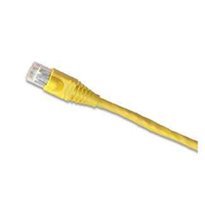 Leviton 5G460-10Y GigaMax 5e Standard Patch Cord, Cat 5e, 10-foot, Yellow