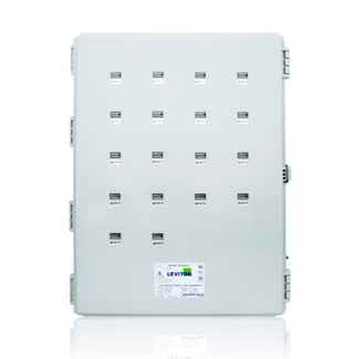 Leviton 6X318-CFG XL Mini Meter MMU, 120/208V 3P/4W REF VOLTAGE, 18 Dual Element Meters, NEMA 4X.