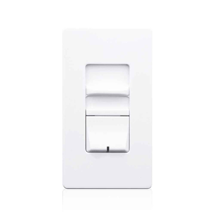 Leviton AWSRT-W Renior II Slide Remote Dimmer, Thin Heat Sink, White, Title 24 compliant