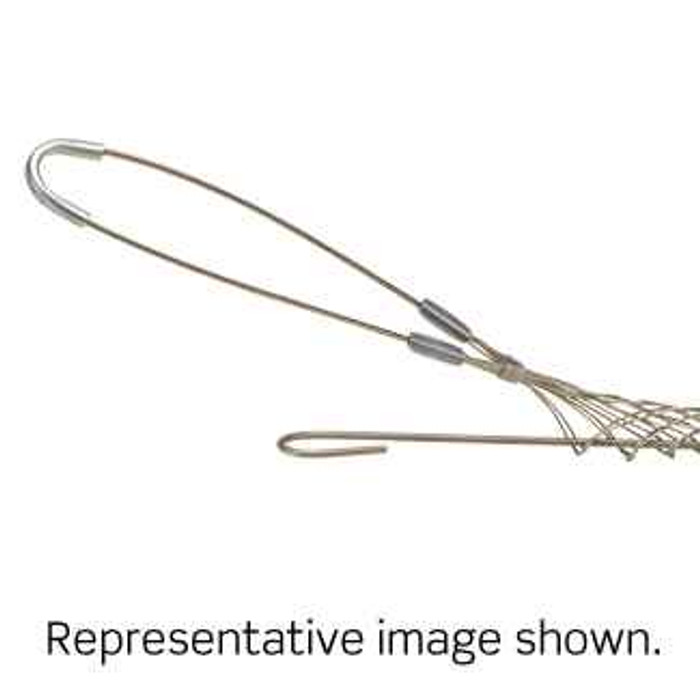 Leviton L8818 Single U Eye, Split Rod Mesh, Single Weave, Fiber Optic Duty, Support Wire Mesh Grip .370 - .480 Cable Dia.Range, Length