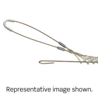 Leviton L8819 Single U Eye, Split Rod Mesh, Single Weave, Fiber Optic Duty, Support Wire Mesh Grip .460 - .580 Cable Dia.Range, Length