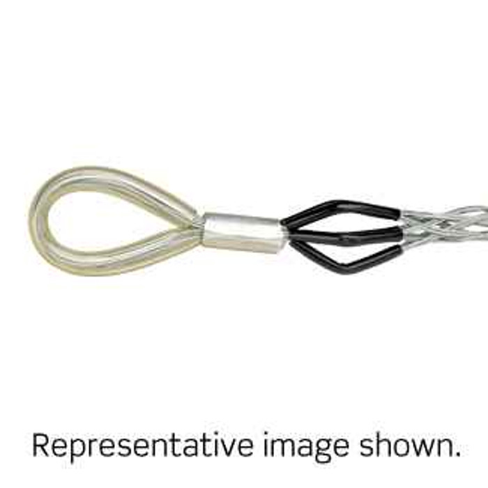 Leviton L8564 Bale Eye, Closed Mesh, Single/Double Weave, Medium Duty, Pulling Wire Mesh Grip 1.00 - 1.49 Cable Dia.Range, Medium Length