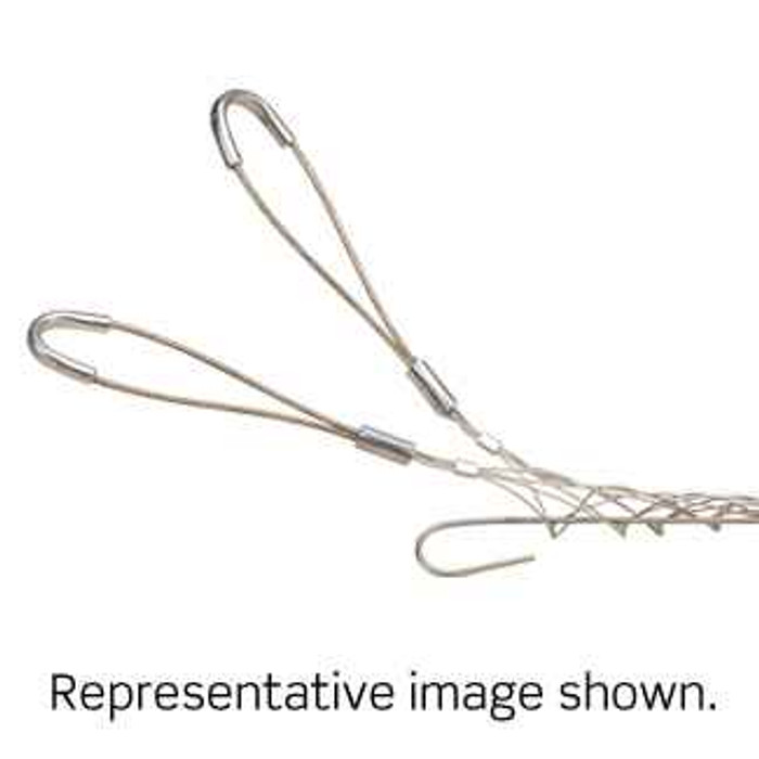 Leviton L9659 Double U Eye, Split Rod Mesh, Single Weave, Standard Duty, Support Wire Mesh Grip 2.50 - 2.99 Cable Dia.Range, Length