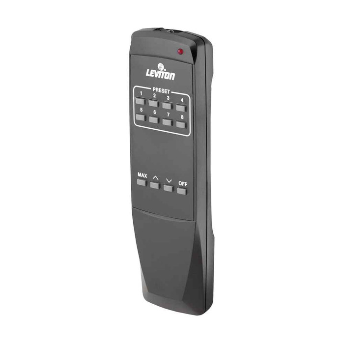 Leviton D42IR-8L Dimensions® Commercial Lighting Control Systems, Infrared Transmitter, 8 Scene, Title 24 compliant, ASHRAE 90.1 compliant