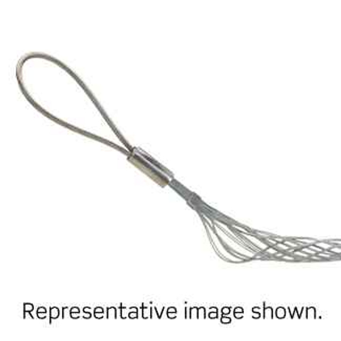 Leviton L8675 Offset Eye, Closed Mesh, Double Weave, Heavy Duty, Pulling Wire Mesh Grip 1.75 - 1.99 Cable Dia.Range, Medium Length
