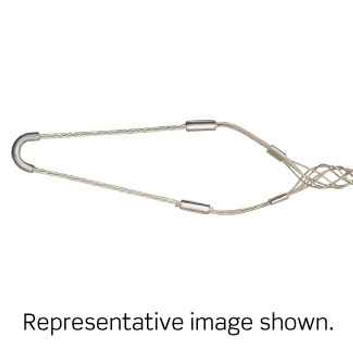 Leviton L8811 Single U Eye, Closed Mesh, Single Weave, Fiber Optic Duty, Support Wire Mesh Grip .370 - .480 Cable Dia.Range, Length
