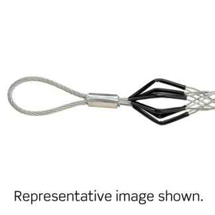 Leviton L8501 Flexible Eye, Closed Mesh, Single Weave, Junior Duty, Pulling Wire Mesh Grip .370 - .490 Cable Dia.Range, Standard Length