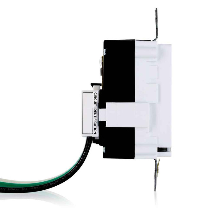 Leviton MT828-B Lev-Lok Decora Plus Surge Protective Duplex Receptacle Outlet, Heavy-Duty Hospital Grade, Tamper-Resistant, 15 Amp, 125 Volt, Modular, NEMA 5-15R, 2-Pole, 3-Wire, Self-Grounding - Blue
