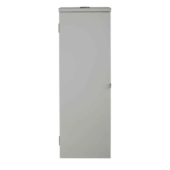 Leviton LP420-3B Outdoor Load Center, NEMA 3R with Main Breaker, 200 Amp, 42 Spaces, 22KA Interrupt Rating, Enclosure and Door Only